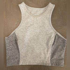 Grey Outdoor Voices Sports Bra, Size XS